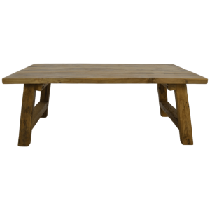 Lawas rechthoekige salontafel 120x70x45 teakhout naturel