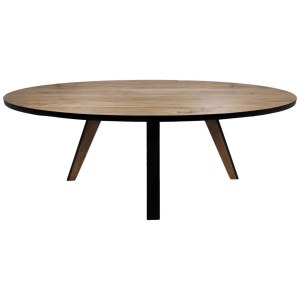 Milano ovale eettafel 180x100x76 acaciahout naturel van het woonmerk HSM Collection
