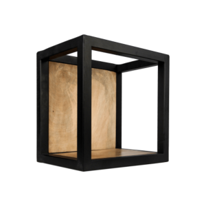 Levels wandbox 25x25 naturel/zwart