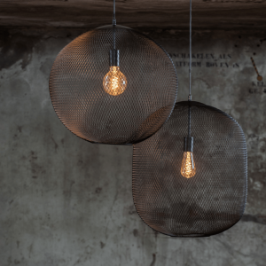 Reilley hanglamp Ø40x48 cm mat zwart