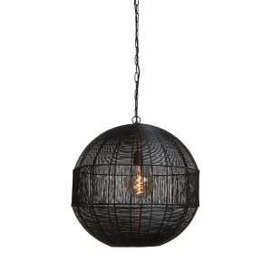 Pilka hanglamp Ø55x56 cm - mat zwart