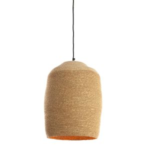 Bolsena hanglamp Ø36x48 cm - zeegras naturel+crème