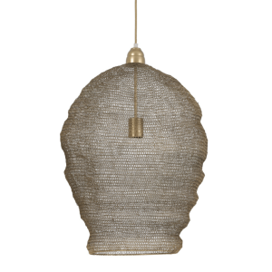 Nikki hanglamp Ø45 cm metaal antiek brons van het woonmerk Light & Living