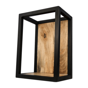 Levels wandbox 25x35 naturel/zwart van het woonmerk HSM Collection