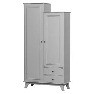 Lily garderobekast grenen 190 cm clay