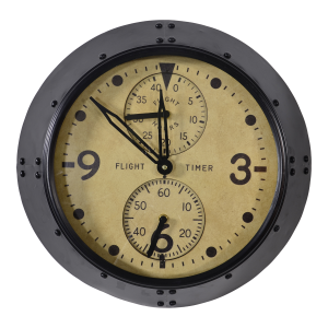 Durham wandklok ø46x10cm