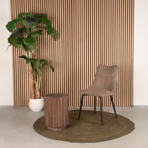 Novan bijzettafel mangohout