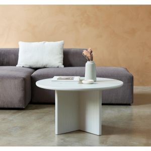 Nordic Home Perry salontafel Ø80 cm - greige