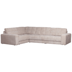 Second date hoekbank links grove ribstof