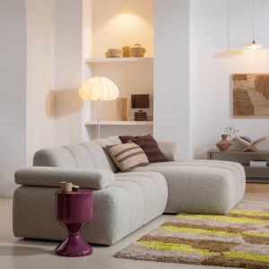 Mojo 1,5-zits met armleuning links bouclé