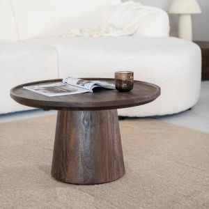 Ronde salontafel Ron - Ø66x39 cm