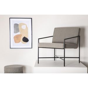 Nara fauteuil - teddy - greige