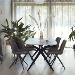 Bjorn rechthoekige eettafel - 200 cm - mangohout