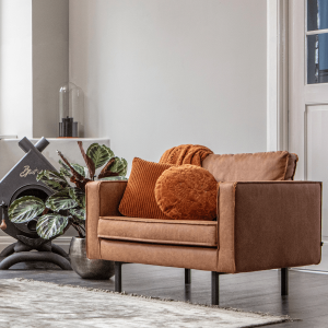 Fauteuil Rodeo Cognac