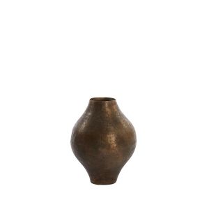 Altea vaas deco Ø21x26 cm - antiek brons