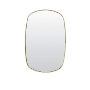 Bralo spiegel 36x1,5x55 cm - helder glas+goud