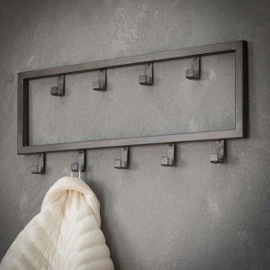 Kapstok industrieel 9 haken - 50 cm van het woonmerk Fraaai