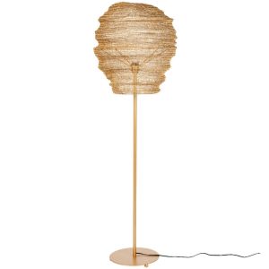 Vloerlamp Lena Messing