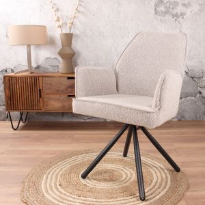 Lucio armstoel bouclé