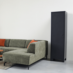 Hoge Kast Fence Vintage Grijs