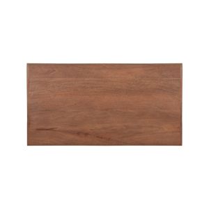 Restauranttafel 120x70x74 cm - straight edge - espresso