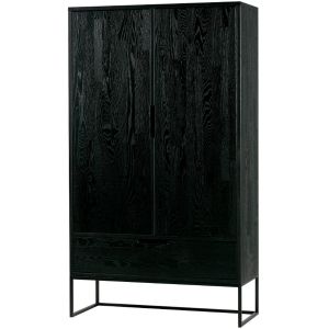 Silas 2-deurs kast essen blacknight 149x85x35.5cm