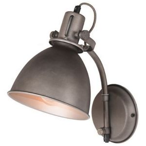 Spot wandlamp grijs