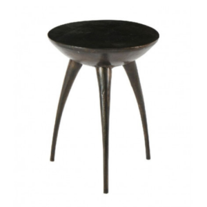 Elze salontafel ø38 cm - zwart