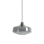 Solna hanglamp Ø29,5x21 cm - brons/smoke glas
