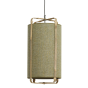 Sendai hanglamp Ø37x66 cm - groen/bamboo