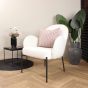 Elza fauteuil boucle