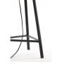 Yumi vloerlamp driepoot Ø37x128 cm - mat zwart