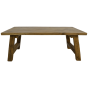 Lawas rechthoekige salontafel 120x70x45 teakhout naturel
