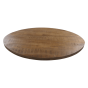 Hajo ovaal salontafelblad 120x80x4.5 mangohout naturel van het woonmerk HSM Collection