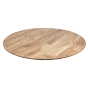 Zurich tafelblad rond ø140x3.8 acaciahout naturel van het woonmerk HSM Collection