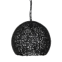 Sinula hanglamp Ø39x38 cm mat zwart van het woonmerk Light&Living