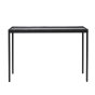 Kendra sidetable 121x35x80 cm mat zwart van het woonmerk Light&Living