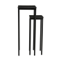 Kendra zuil set van 2 mat zwart van het woonmerk Light&Living