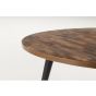 Mora eettafel rond 110 cm naturel