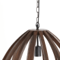 Barsia hanglamp Ø50x54 cm - oranje/bruin
