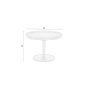 Lars sidetable zwart M