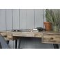 Lund bureau teakhout 113 cm