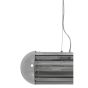 Grayson hanglamp 6L Ø20x80 cm - chroom/smoke