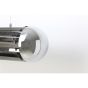 Grayson hanglamp 6L Ø20x80 cm - chroom/smoke