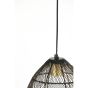 Meya hanglamp Ø23x31 cm - zwart-goud