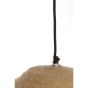 Bolsena hanglamp Ø36x48 cm - zeegras naturel+crème