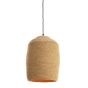 Bolsena hanglamp Ø36x48 cm - zeegras naturel+crème