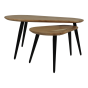 Zurich salontafel acaciahout naturel | set van 2