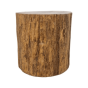 Boomstam ronde bijzettafel ø45 teakhout naturel