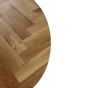 Hede tafalblad rond ø150x4 teak naturel van het woonmerk HSM Collection